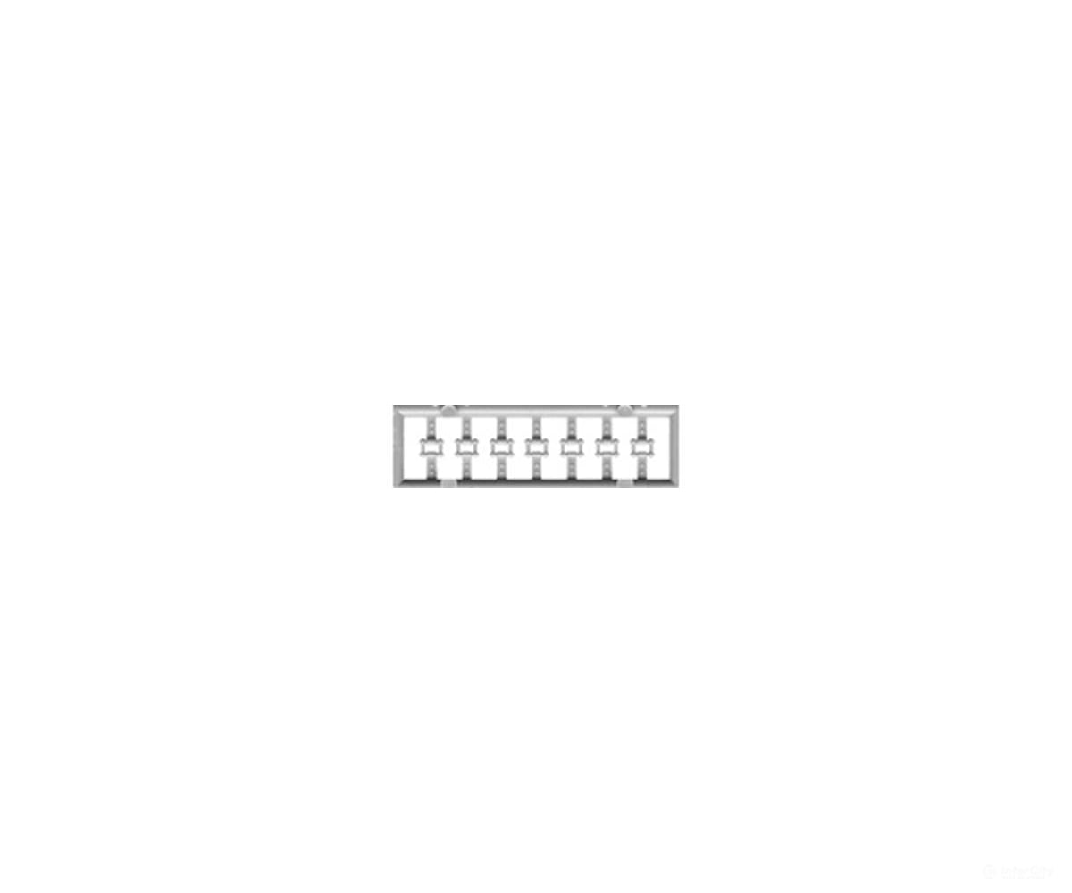 Tichy Train Group 8209 Hoop Connectors (Flat Steel Band Connectors for Wood Tanks) -- pkg(14) - Scratch Building