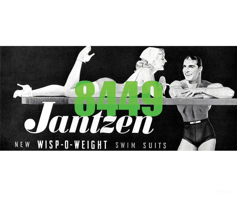 Tichy Train Group 8449 Jantzen Swimsuits Billboard - Kit -- Wisp-O-Weight Slogan Scenery Details