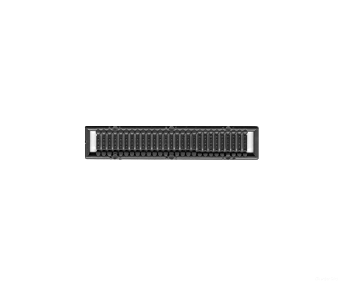 Tichy Train Group N 2525 Splice Plates pkg(54 Rust Colored Styrene) -- 12’’ Channels; 18 44’’ Long w/5 Bolt Heads & 36