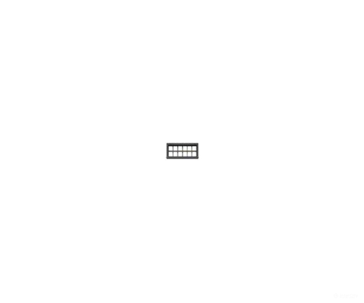 Tichy Train Group 2547 12-Pane Window With Precut Glazing -- 75 X 32 Scale .5 .23 Opening Pkg(12)