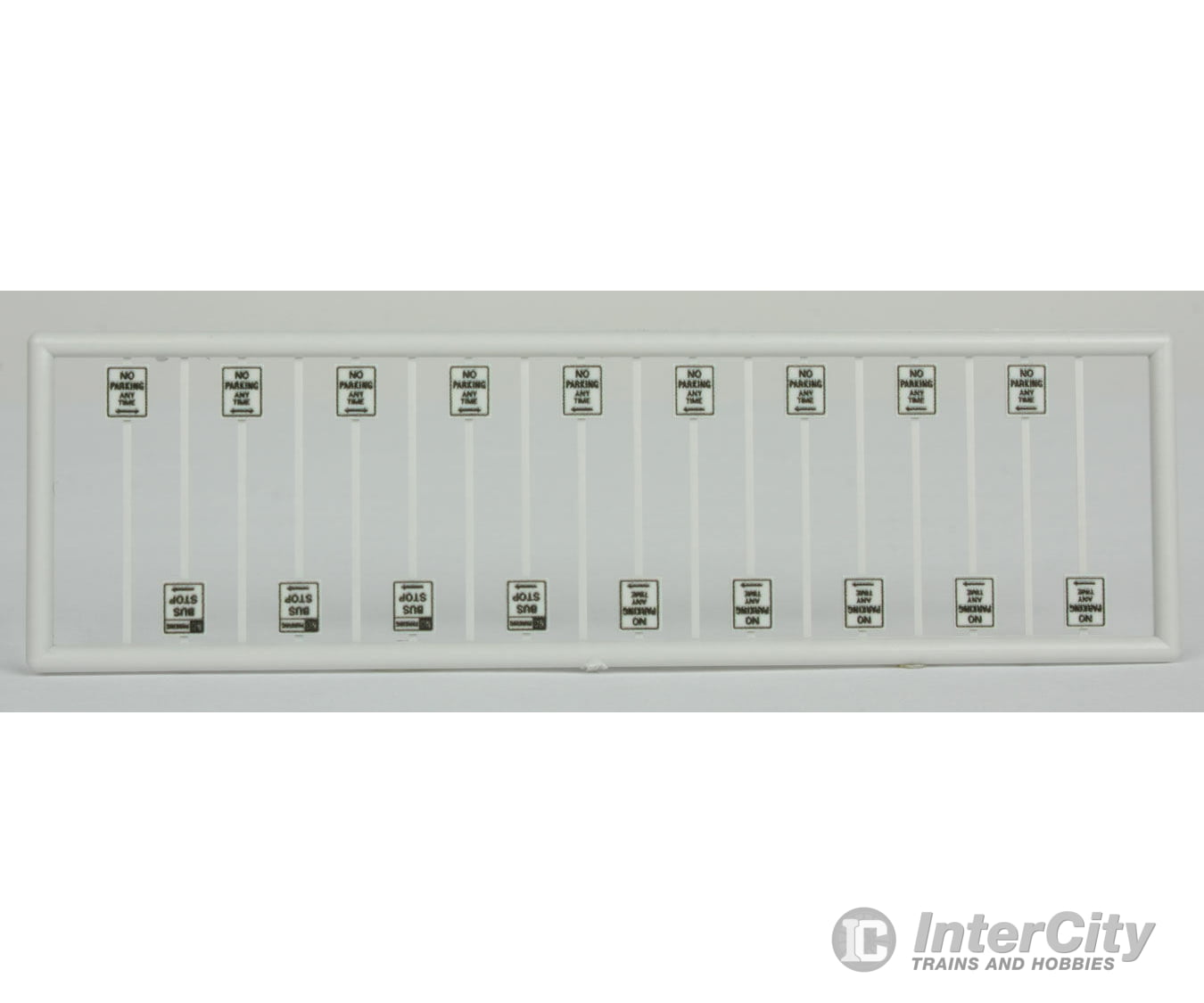 Tichy Train Group N 2608 No Parking Signs -- Pkg(18) Scenery Details