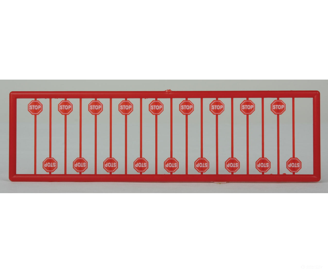 Tichy Train Group N 2612 Modern Post 1954 Stop Signs -- Pkg(18) Scenery Details
