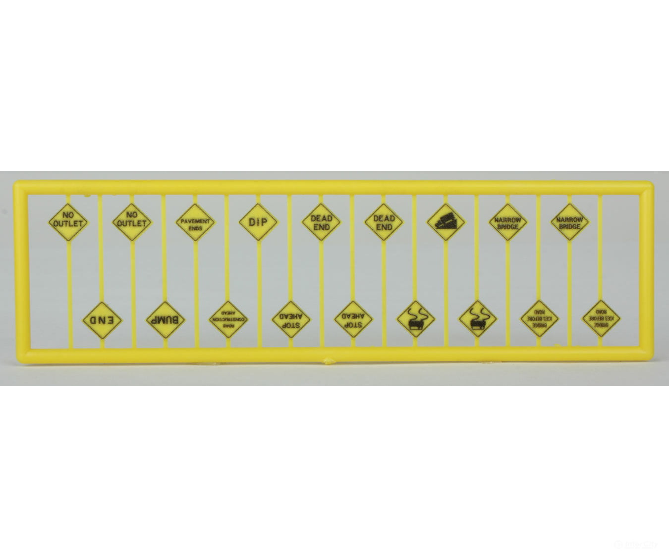 Tichy Train Group 2618 Written Warning Signs -- Pkg(18) Scenery Details