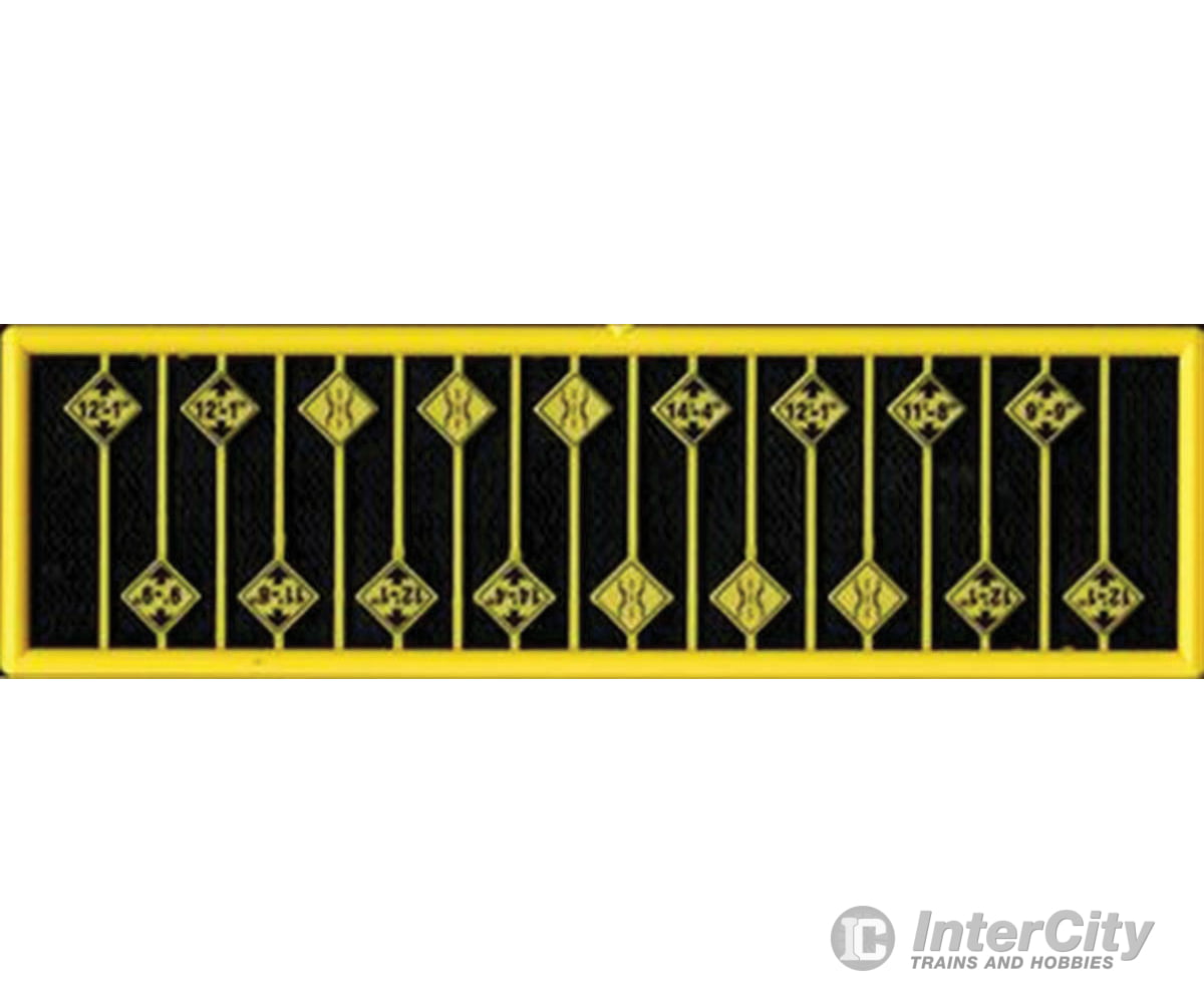 Tichy Train Group N 2684 Bridge Clearance Warning Signs - - 18 Scenery Details