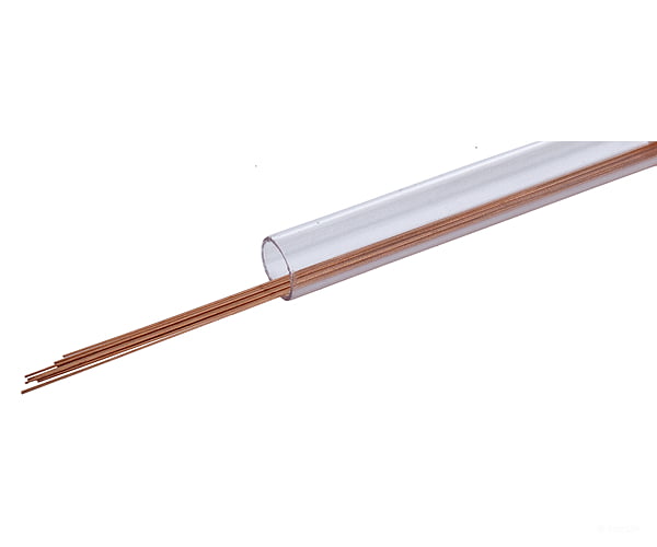 Tichy Train Group Phosphor-Bronze Wire - 8’’ 20.3cm Long -.0125’’.03cm Diameter pkg(12) Scratch Building Supplies