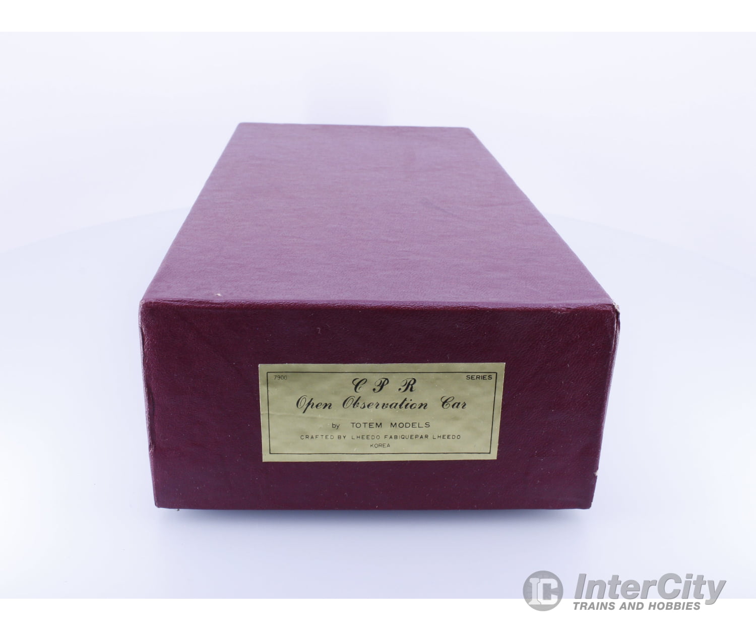 Totem Models 7900 HO Brass Open Observation Car ’Hayrack’ Canadian Pacific (CP) Passenger Cars