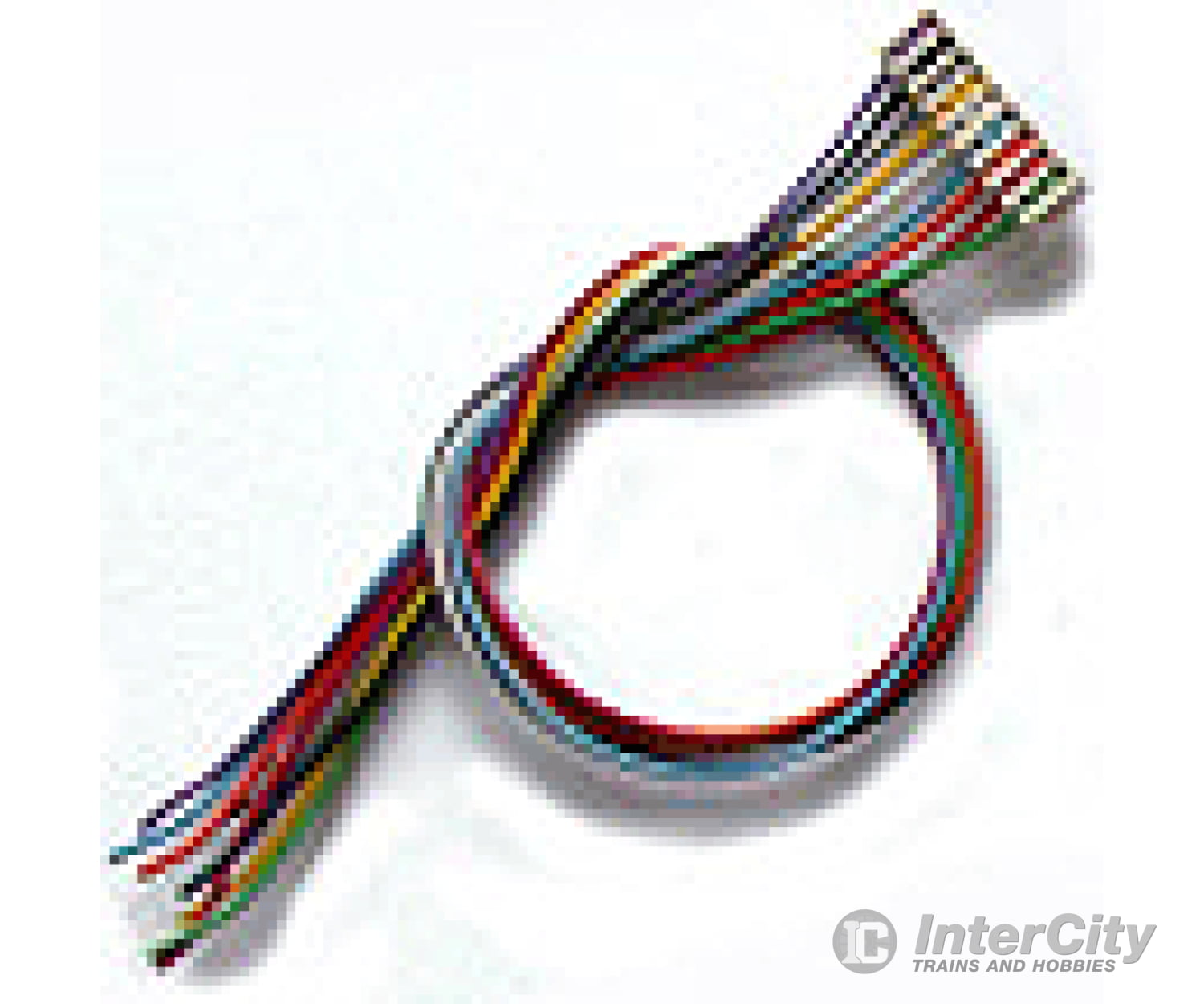 Train Control Systems 1033 Dcc Decoder Harness - - Wh 6’ For T Series No 8 - Pin Nmra Plug