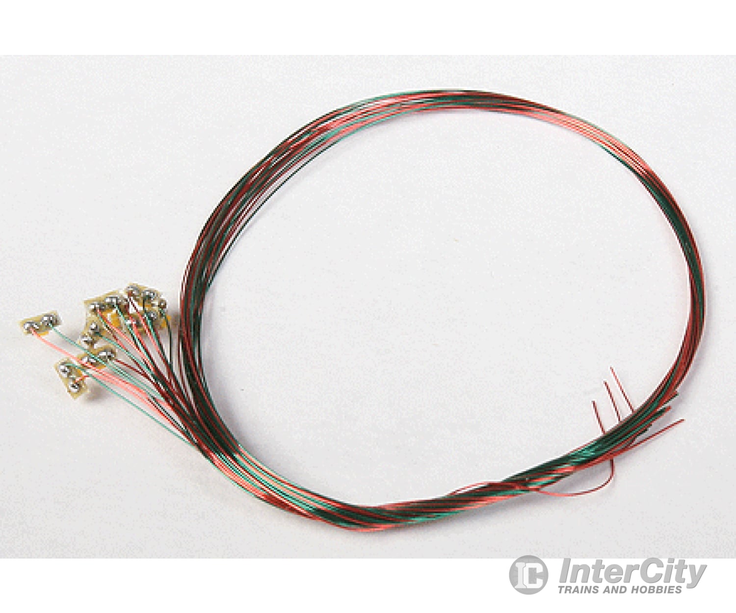 Train Control Systems 1322 Surface-Mount Led W/6 15.2Cm W/Attached Magnet Wire Lead 10-Pack --