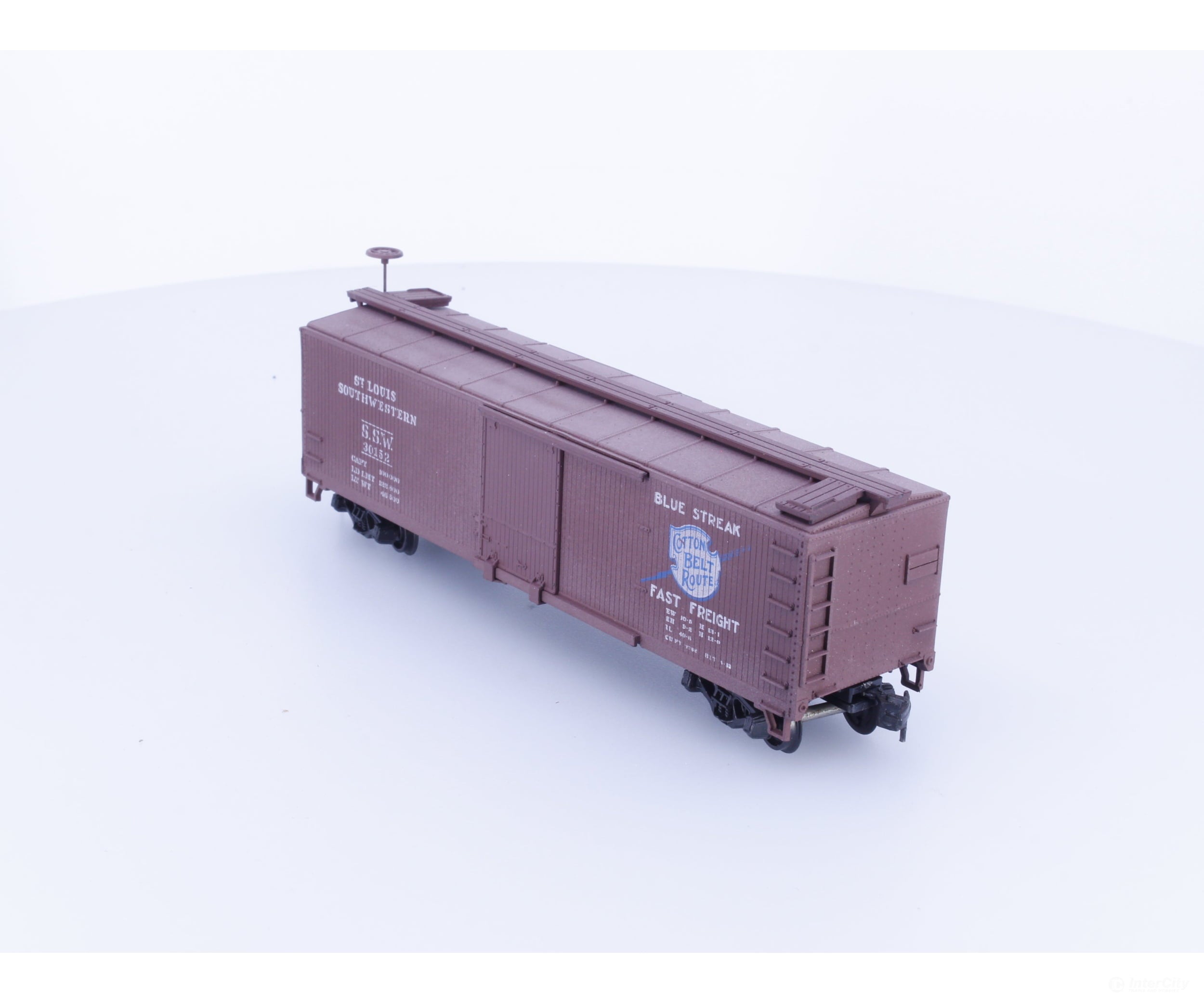 Train Miniature 2206 HO 40’ Single Door Boxcar St Louis Southwestern (SLSW/SSW) 30152 - Freight Cars