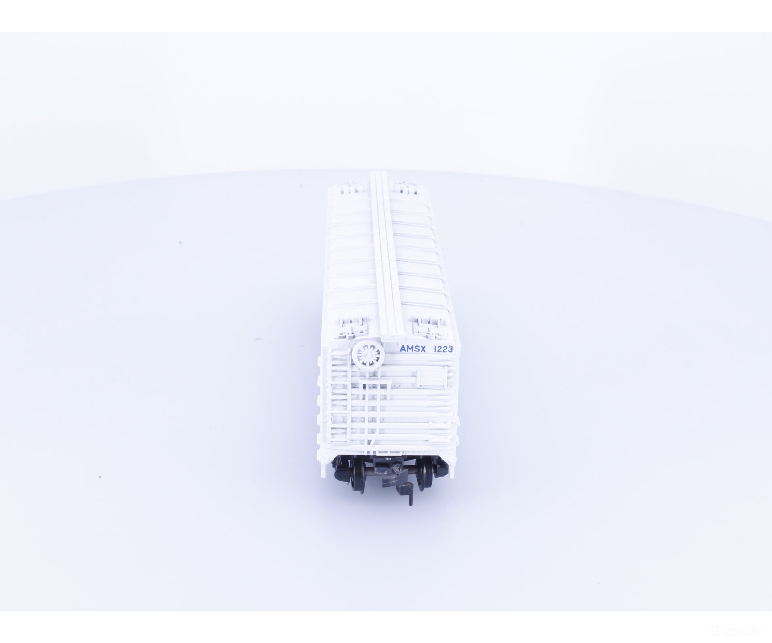 Train Miniature 2377 HO 40’ Single Door Boxcar Asco Milk (AMSX) 1223 - Freight Cars