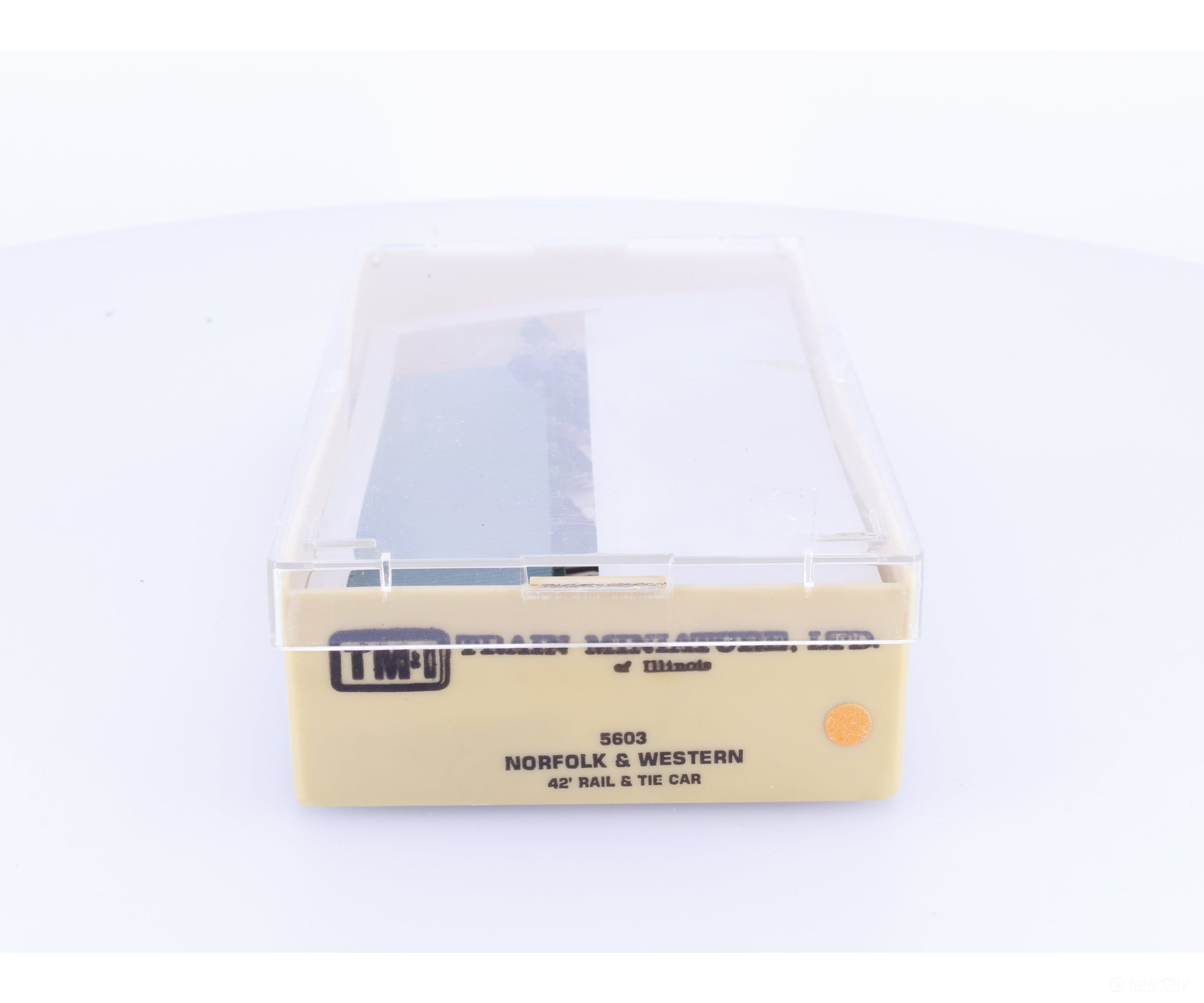 Train Miniature 5603 HO 42’ Rail & Tie Car Kit Norfolk & Western (NW) 61037 - Freight Cars