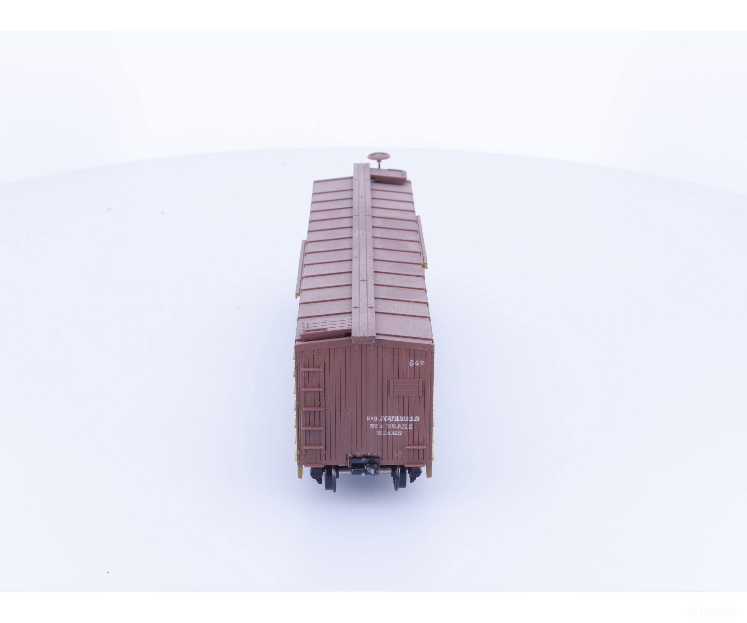 Train Miniature 8062 HO 40’ Wood Boxcar Quaker Oats (LINE) 647 - Freight Cars