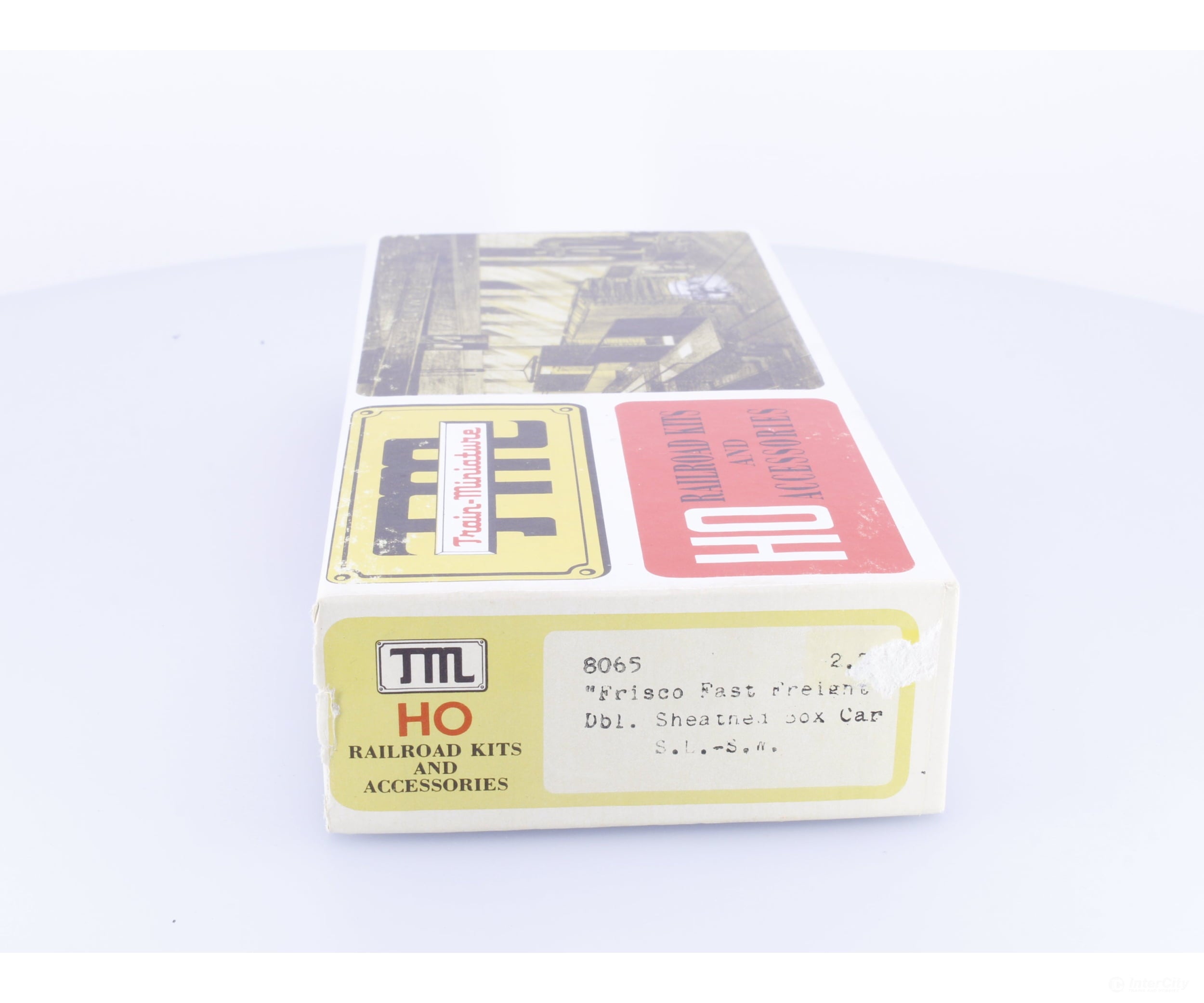 Train Miniature 8065 HO 40’ Single Door Boxcar Kit Frisco Fast Freight St Louis San Fransisco (SLSW) 127608 - Freight