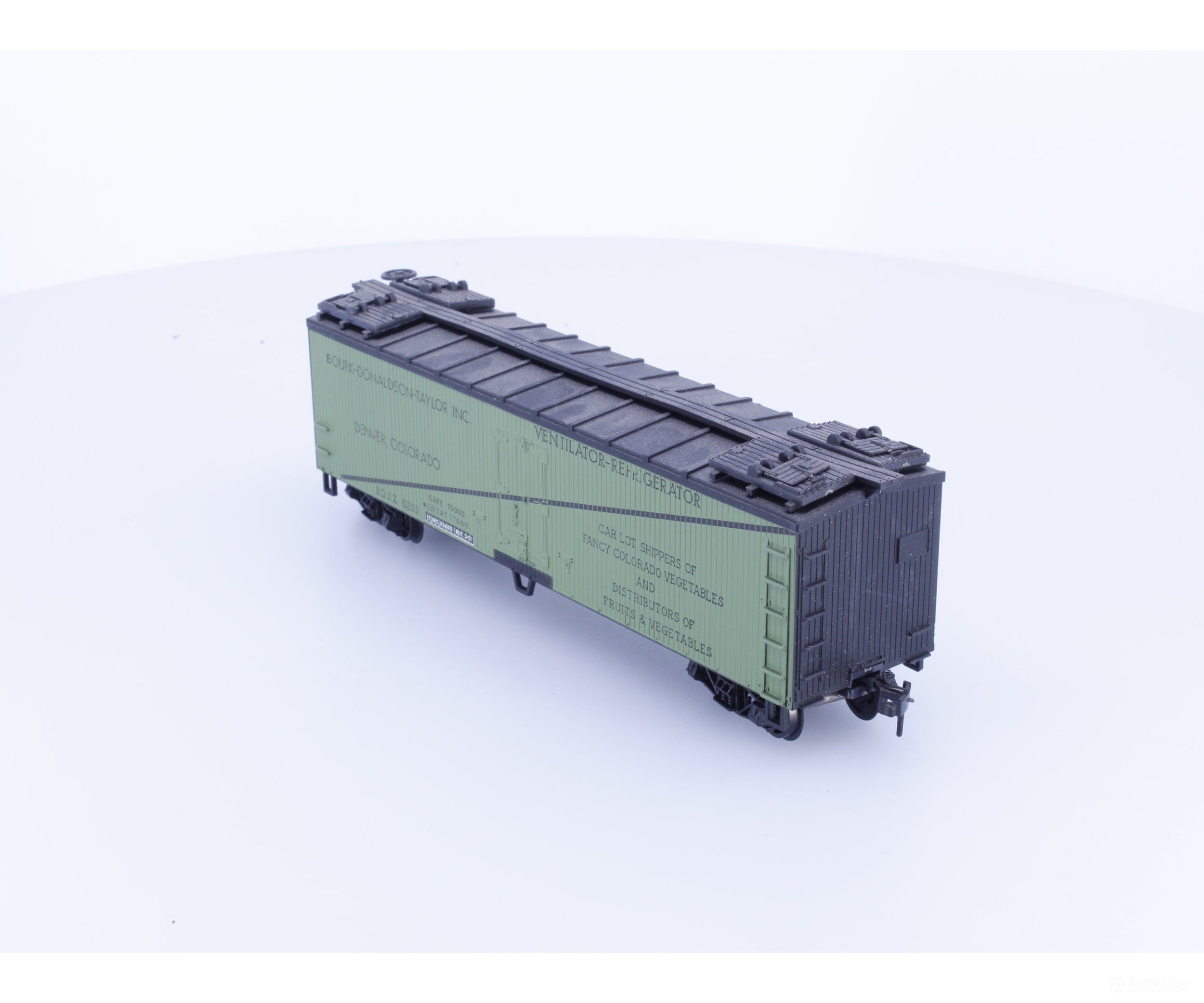 Train Miniature 8096 HO 40’ Single Door Boxcar BDT Potatoes (BDTX) 6203 - Freight Cars