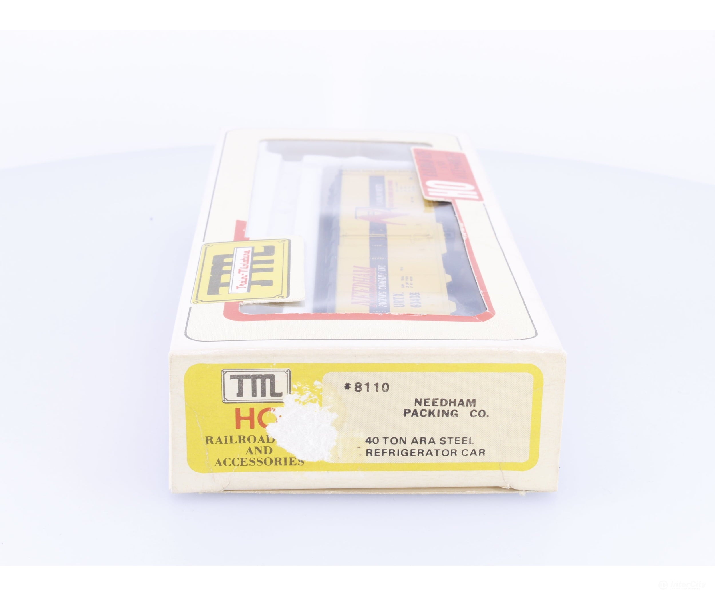 Train Miniature 8110 HO 40 Ton ARA Steel Refrigeration Car Needham Packing Co (URTX) 60408 - Freight Cars