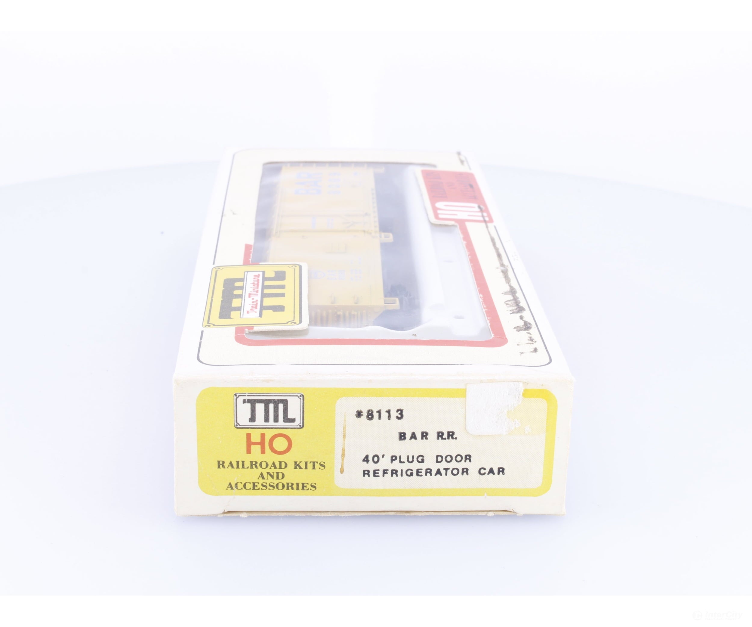 Train Miniature 8113 HO 40’ Plug Door Boxcar Bangor & Aroostook (BAR) 8089 - Freight Cars