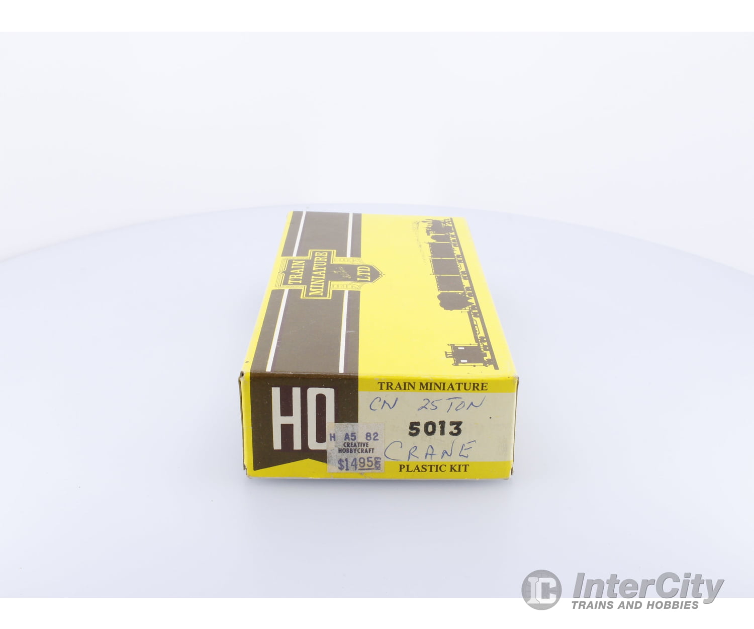 Train Miniature Ltd. 5013 HO 25 Ton Crane Kit Canadian National (CN) 472 Freight Cars