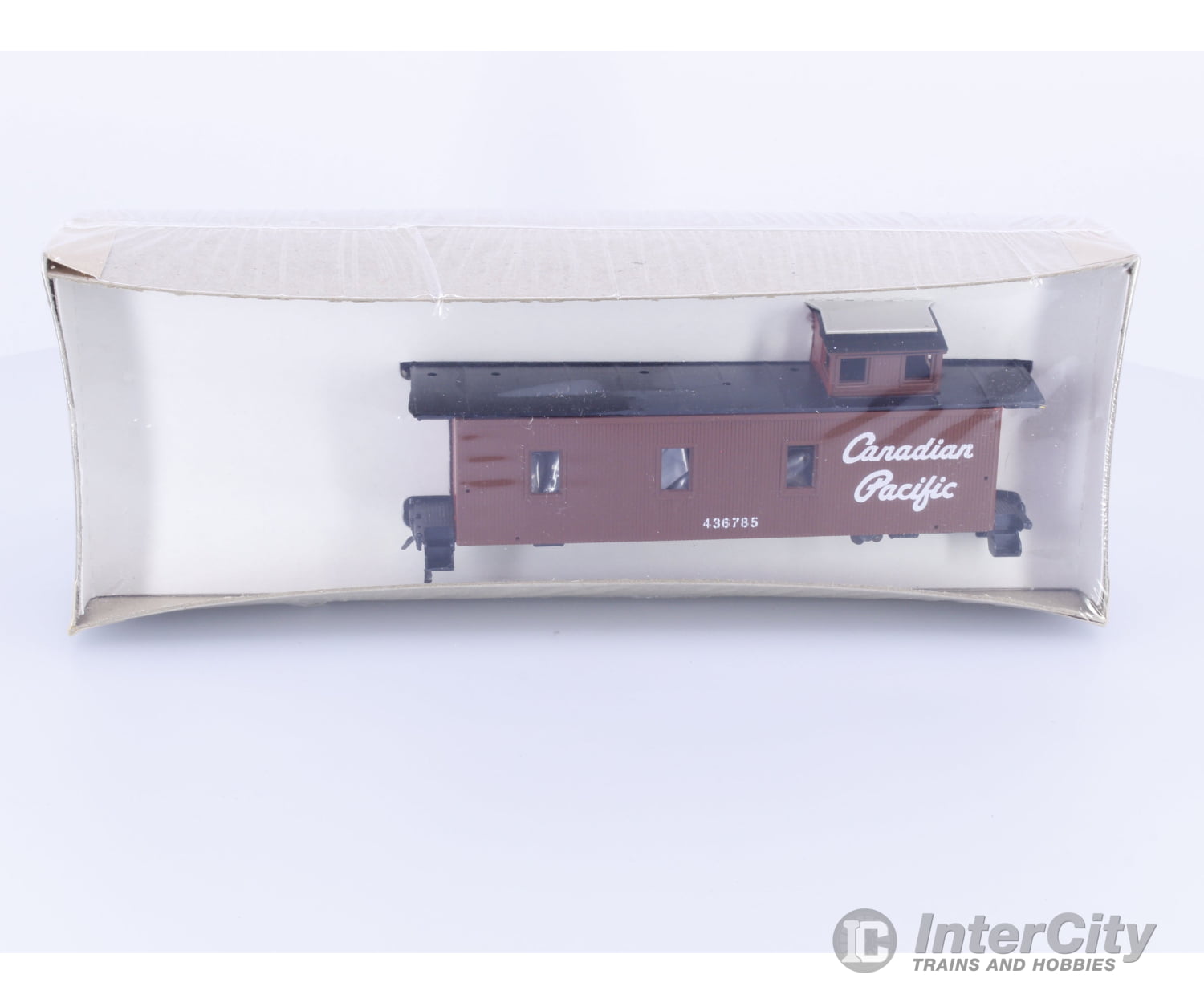 Trains Canada 1-107 HO Wood Caboose Script Kit Canadian Pacific (CP) 436785 Freight Cars