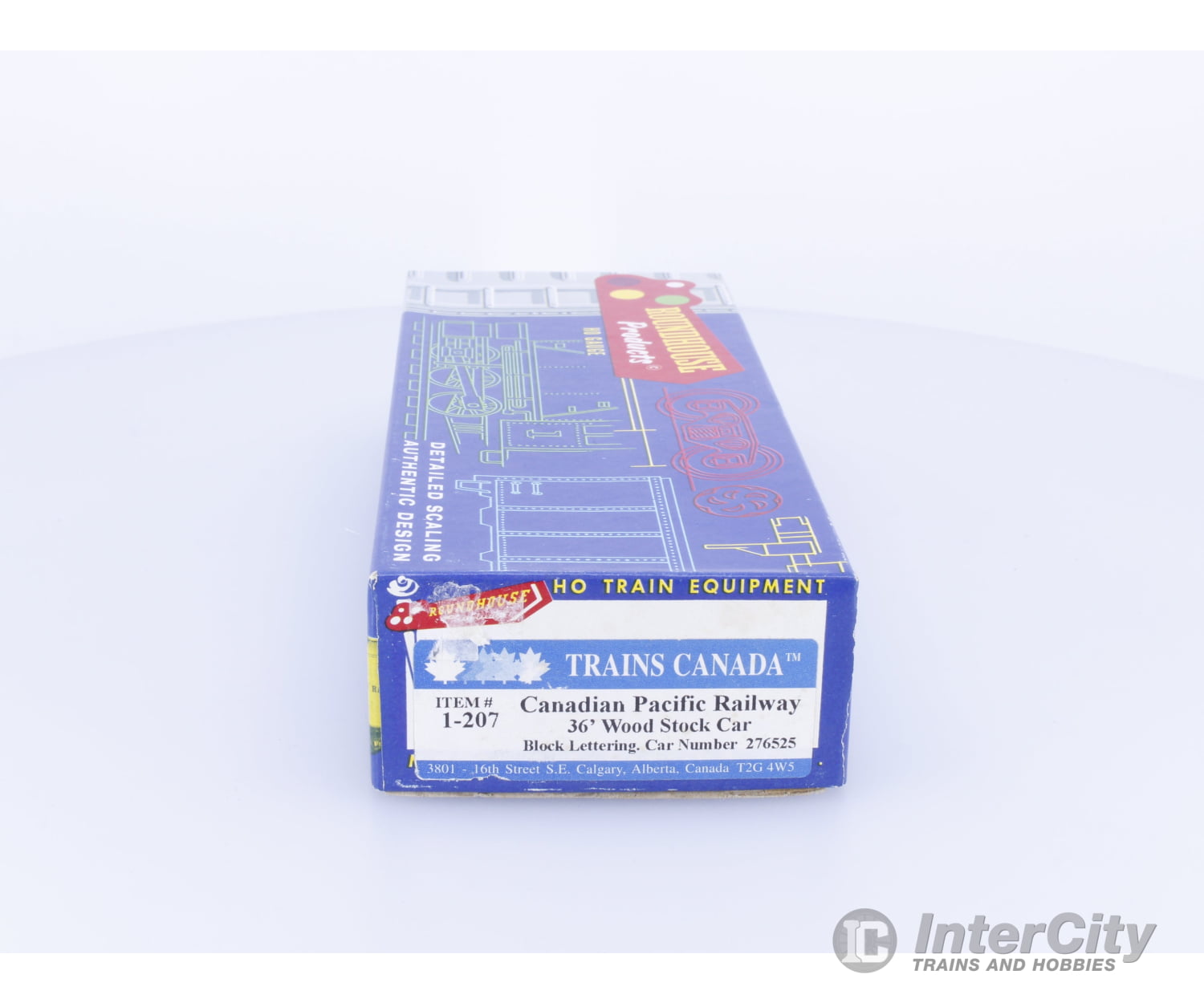 Trains Canada 1-207 HO 36’ Wood Stock Car Kit Canadian Pacific (CP) 276525 Freight Cars