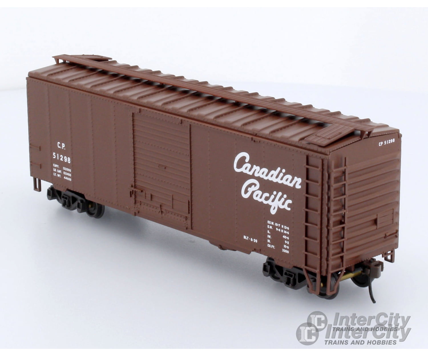 Trains Canada HO Scale CP CANADIAN PACIFIC 40' Box Car Script Lettering - Default Title (CH-TRCA-12021-101)