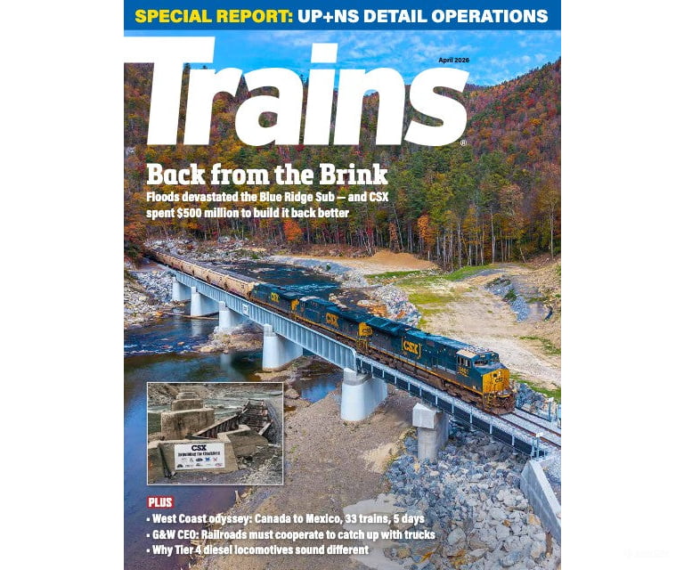 Trains Magazine April 2026 Magazines
