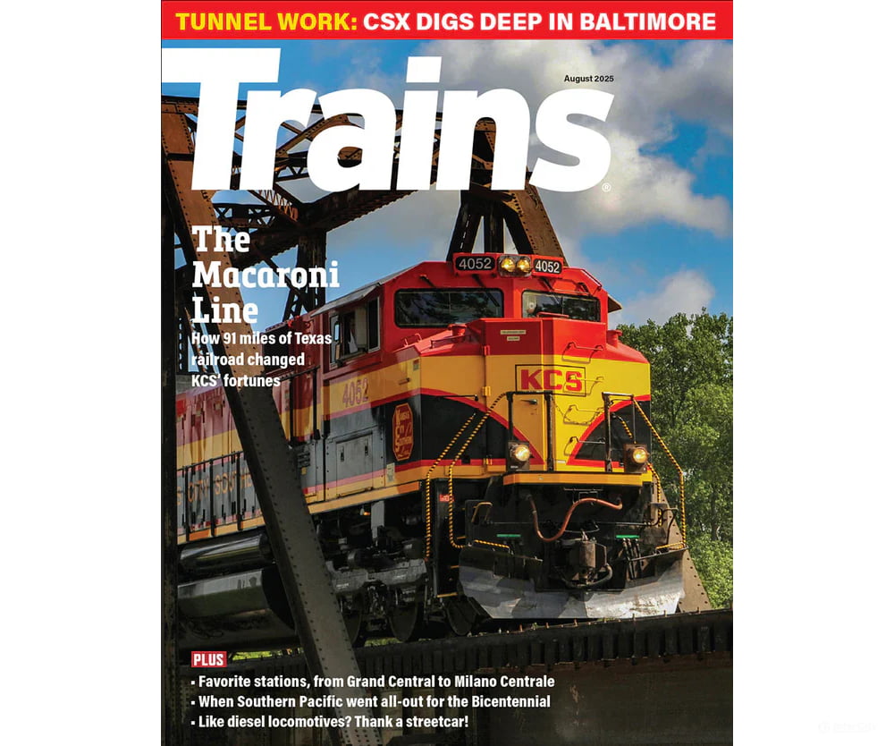 Trains Magazine August 2025 Magazines