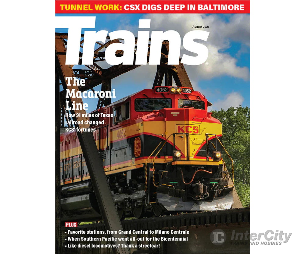 Trains Magazine August 2025 Magazines