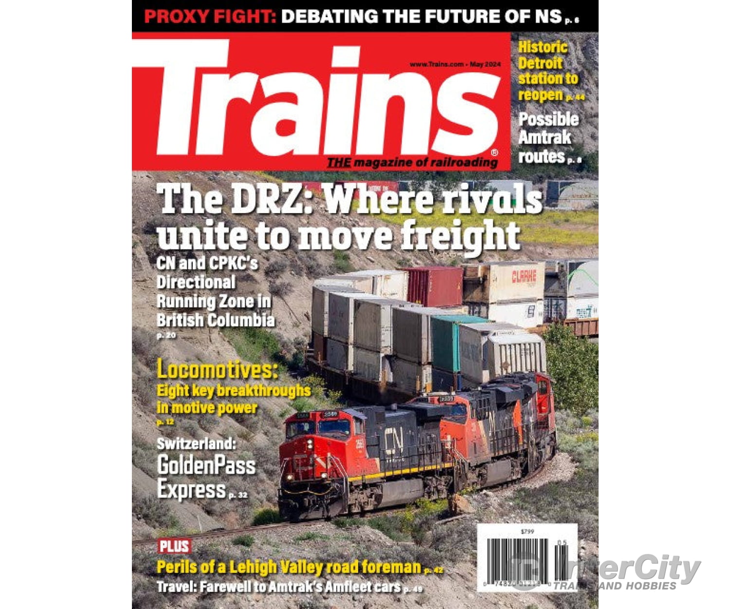 Trains Magazine May 2024 Magazines