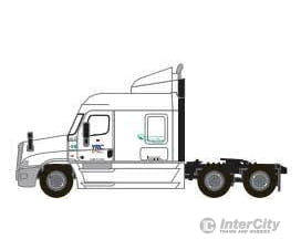 Trainworx N 4259001 Freightliner Cascadia Mid-Roof Tractor - Assembled - YRC Freight #1 (white orange blue) Cars &