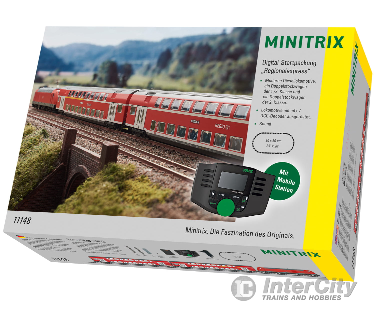 Trix 11148 N Db Ag ’Regional Express’ Digital Starter Set & Train Sets