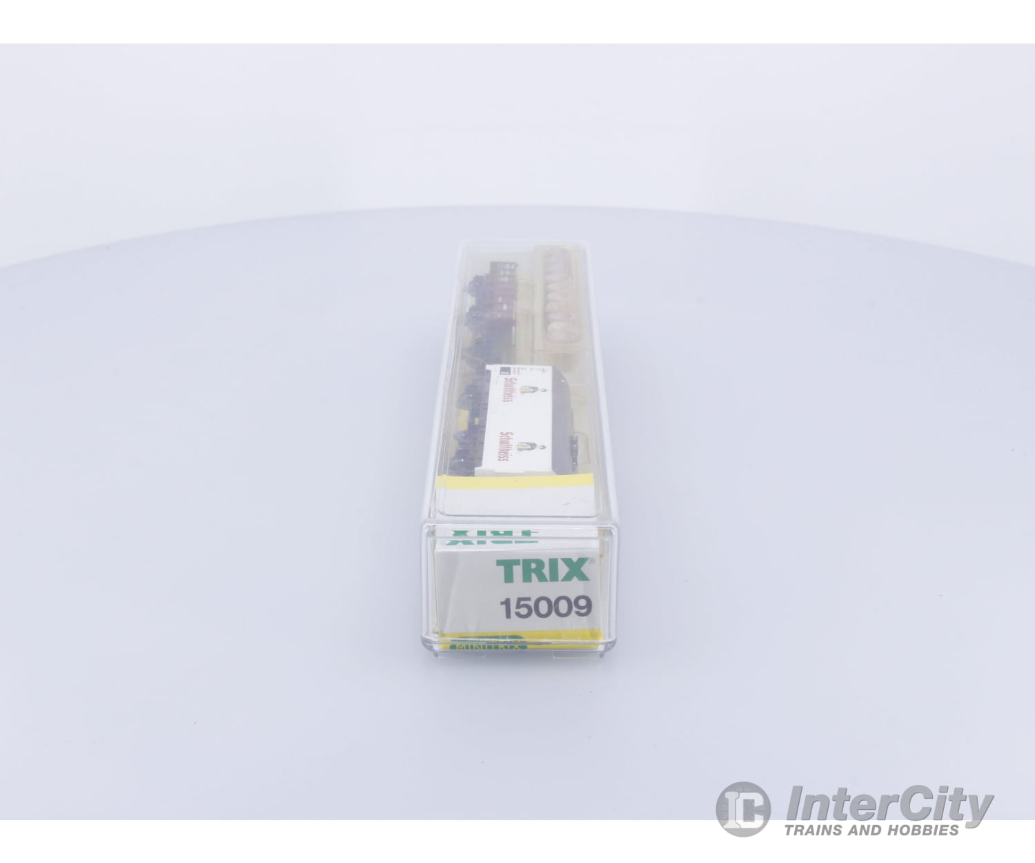 Trix 15009 N DB Schultheiss Refrigerated Cart Barrel Car European Freight Cars