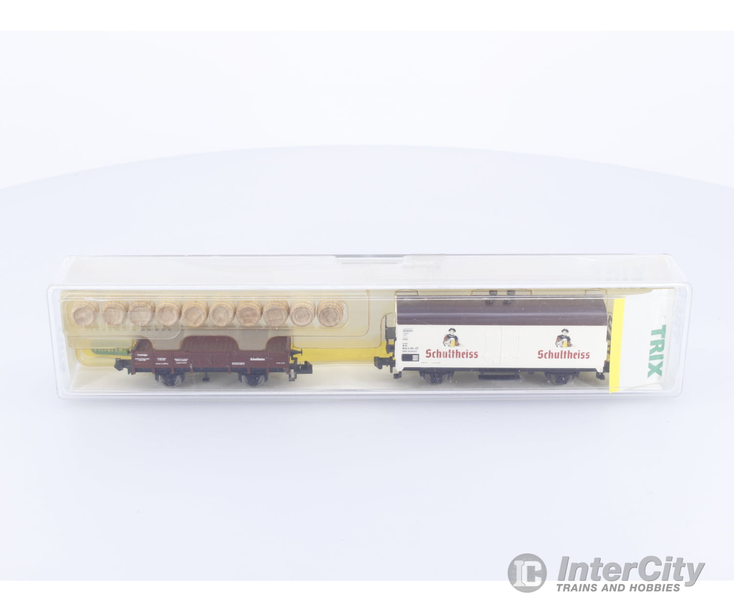Trix 15009 N DB Schultheiss Refrigerated Cart Barrel Car European Freight Cars