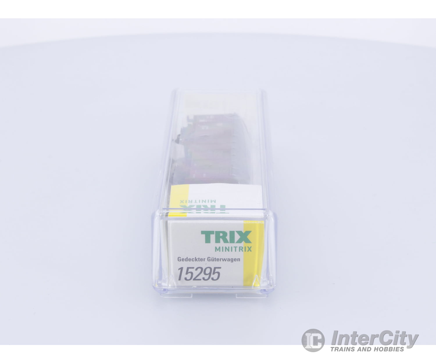 Trix 15295 N DB-AG Covered Goods Wagon European Freight Cars