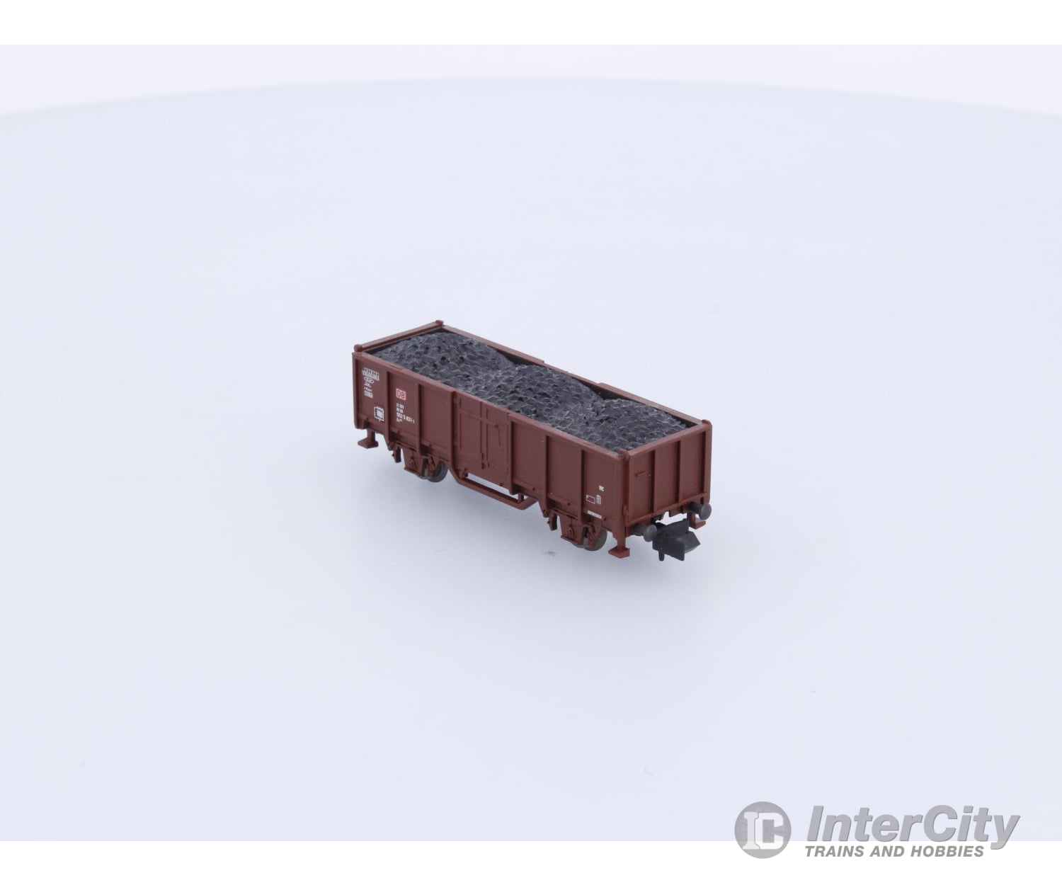 Trix 15296 N DB-AG High Side Gondola with Coal Load European Freight Cars