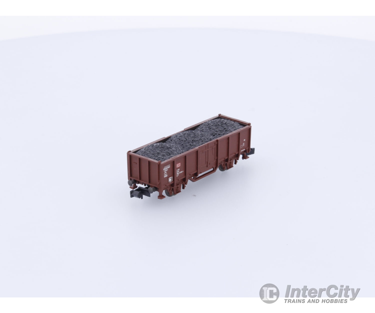 Trix 15296 N DB High Side Gondola with Coal Load European Freight Cars