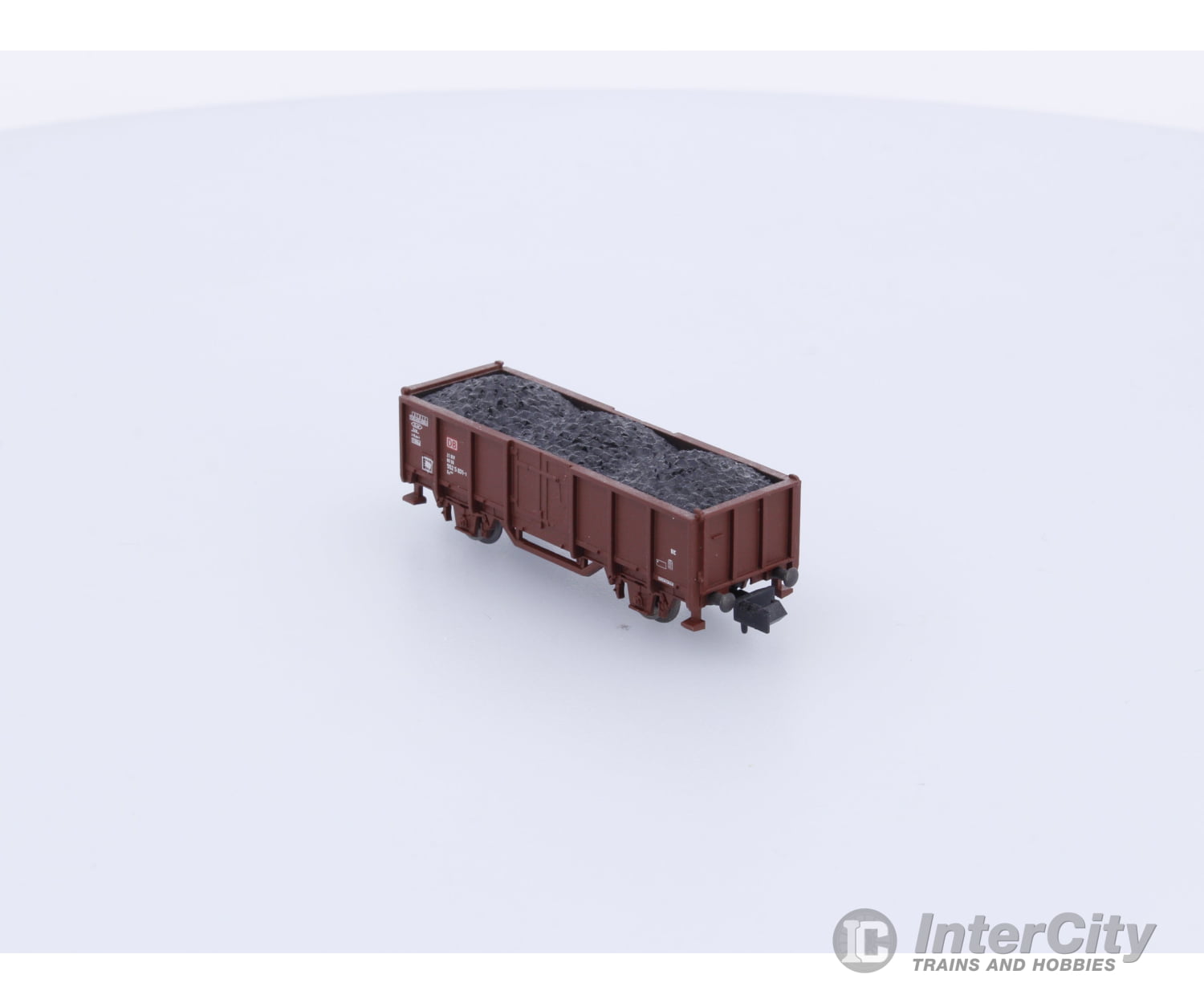 Trix 15296 N DB High Side Gondola with Coal Load European Freight Cars