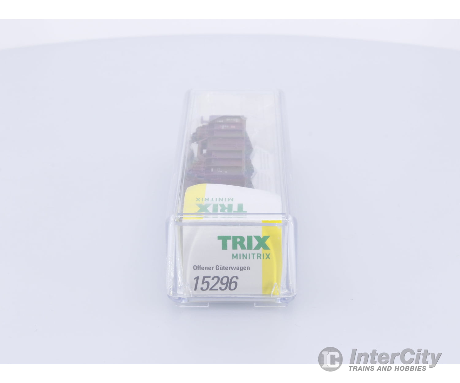 Trix 15296 N DB High Side Gondola with Coal Load European Freight Cars