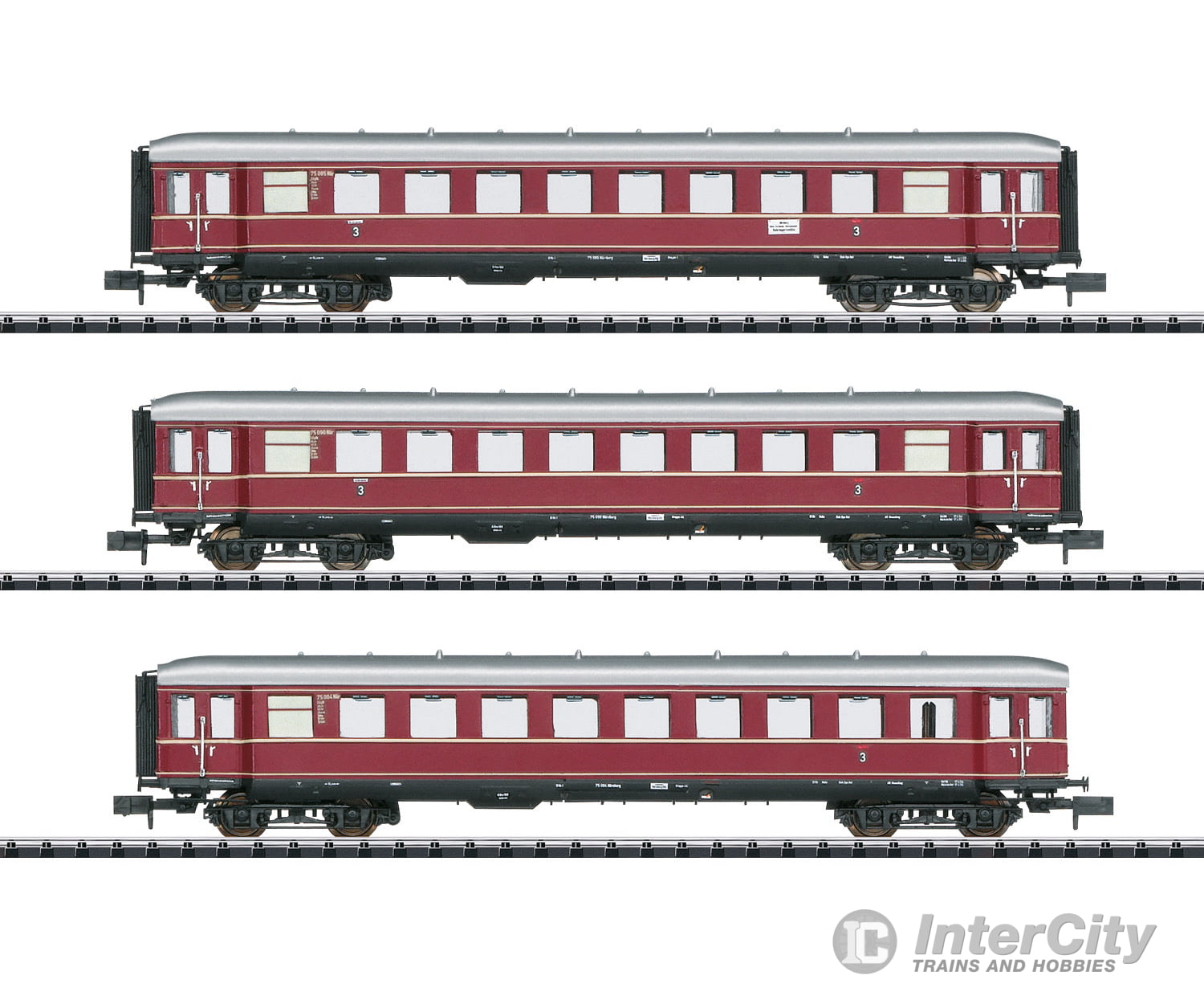 Trix 15405 The Red Bamberg Cars Car Set, Part 1 - Default Title (IC-TRIX-15405)