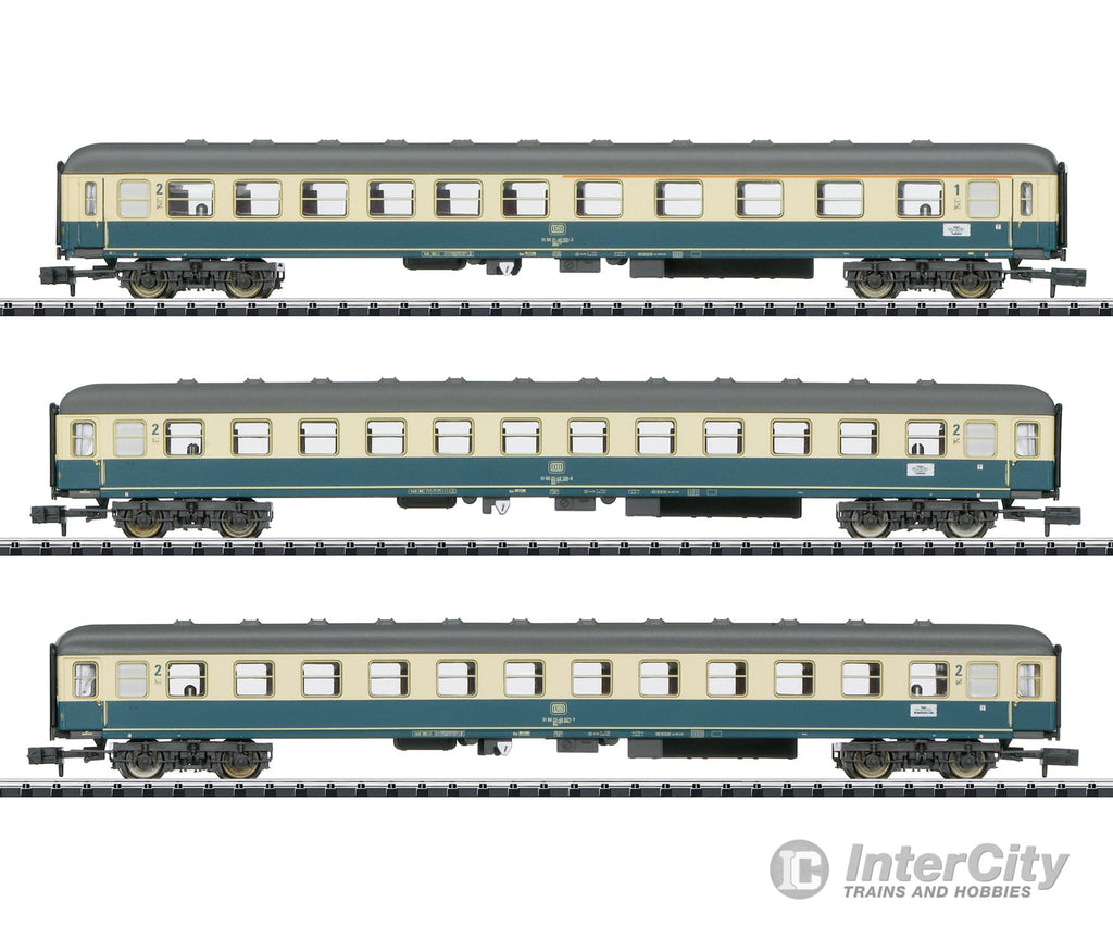 Trix 15639 N Db Express Train Passenger Car Set European Cars