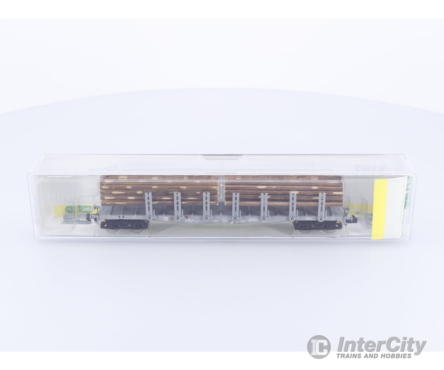 Trix 15647 N SBB-CFF-FFS Stake Car with Log Load (#1) European Freight Cars