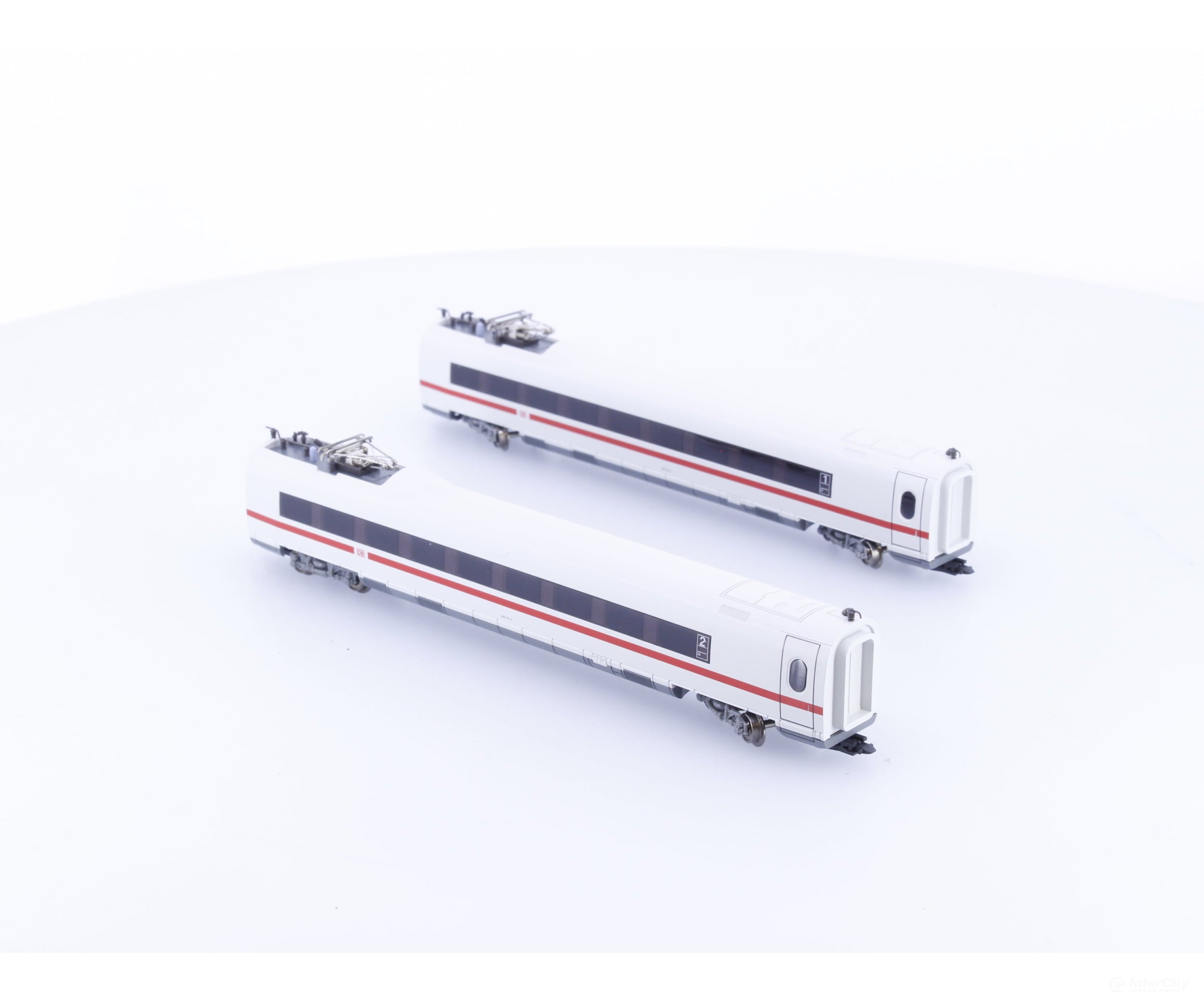 Trix 15844/15845 N DB 1st and 2nd Class Passenger Cars ICE 3 201-4 701-3 - European Passenger Cars