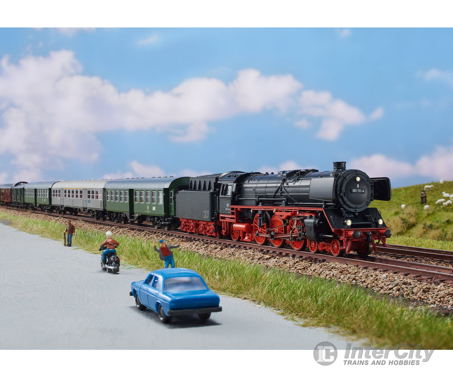 Trix 16017 N Class 001 Steam Locomotive (Mhi Exclusive Item) European Locomotives
