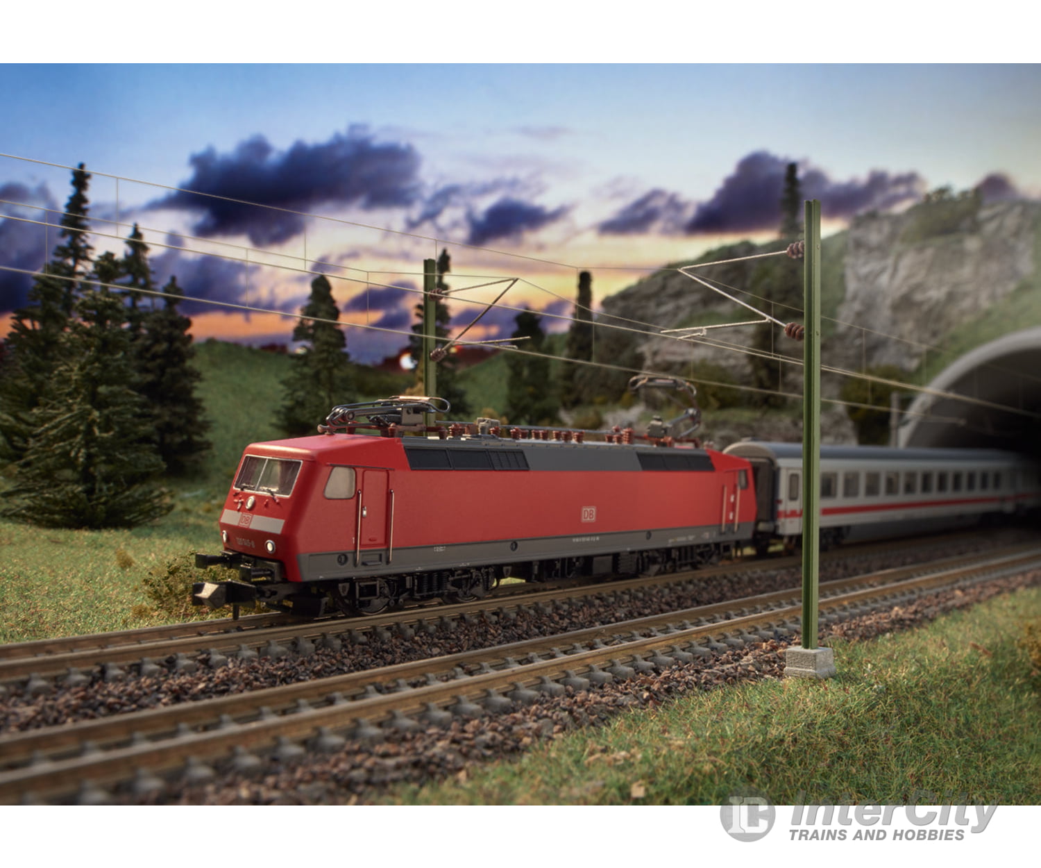 Trix 16024 N DB AG Class 120 Electric Locomotive European Locomotives