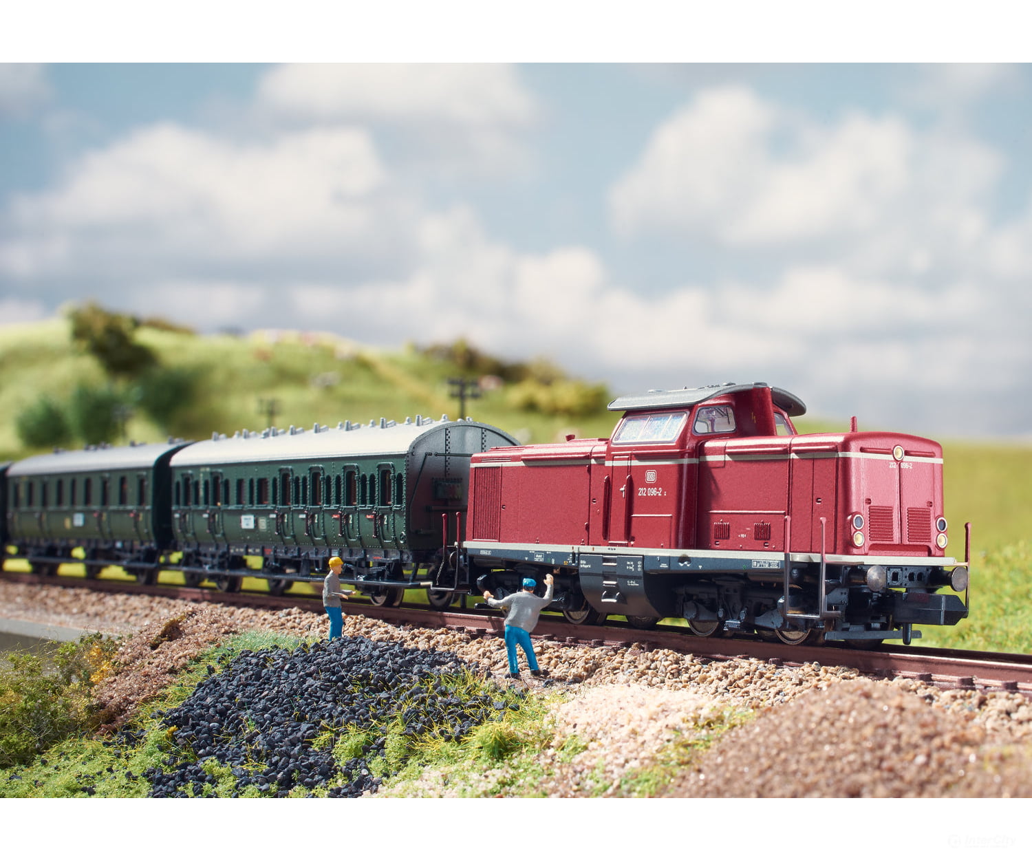Trix 16124 N Db Class V 100.20 Diesel Locomotive European Locomotives