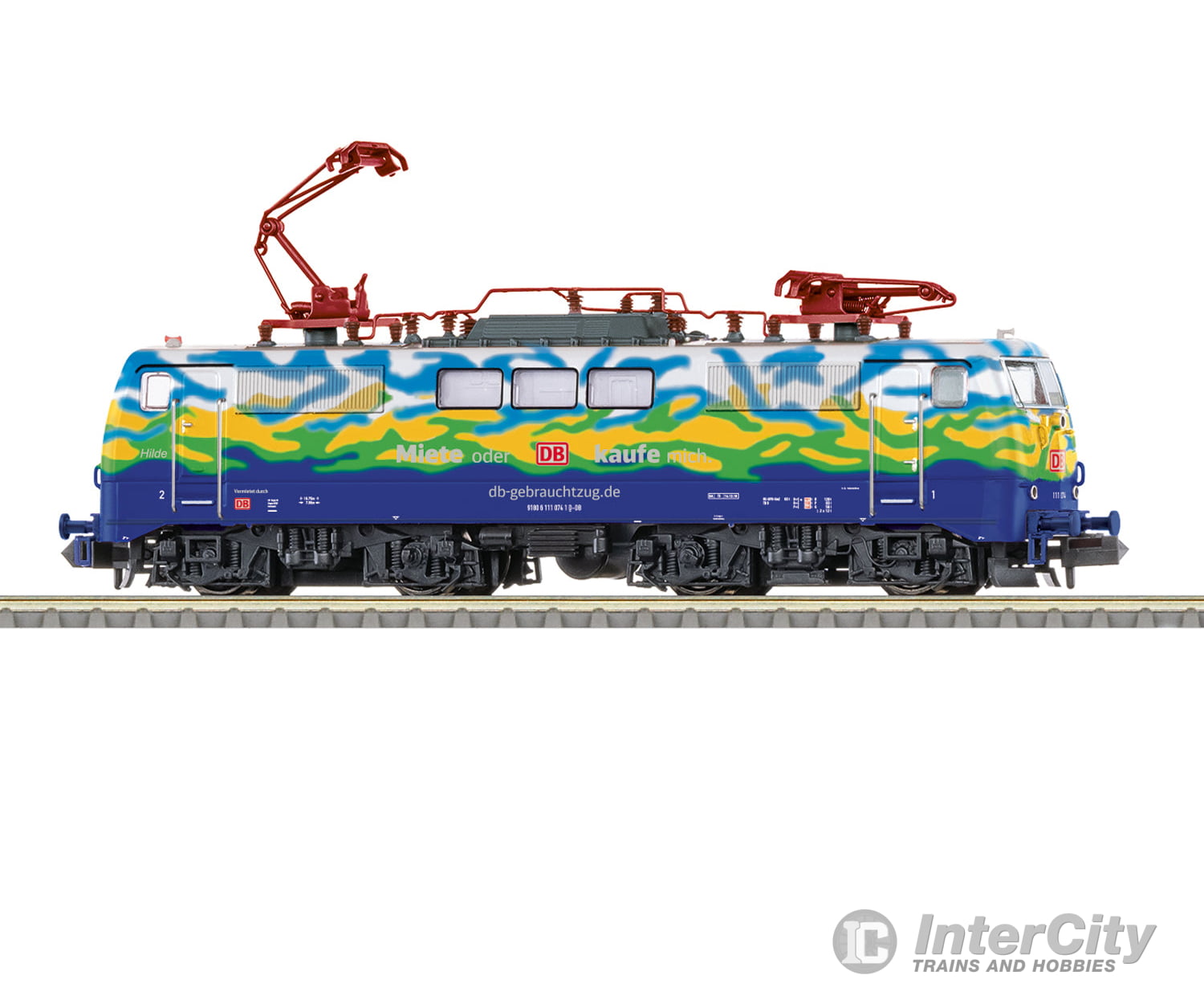 Trix 16727 N DB AG Class 111 Electric Locomotive MFX DCC/Sound European Locomotives