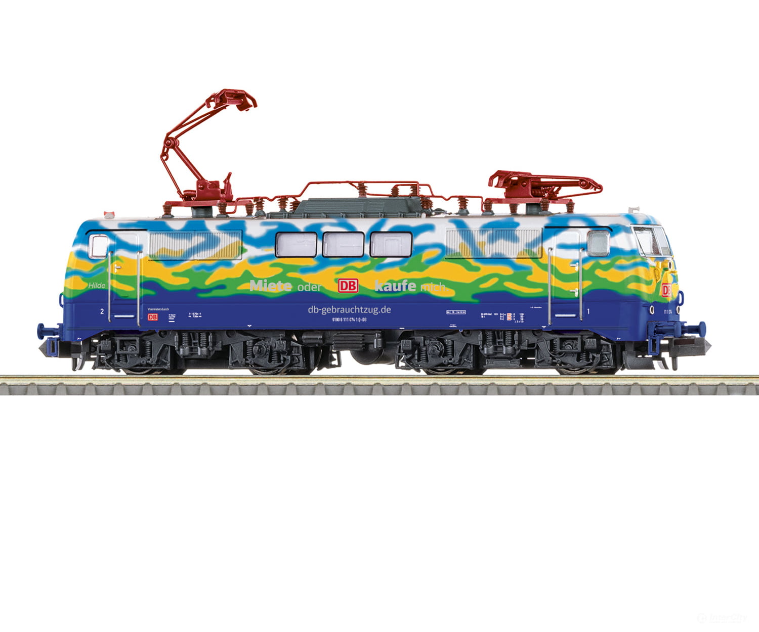 Trix 16727 N DB AG Class 111 Electric Locomotive MFX DCC/Sound European Locomotives
