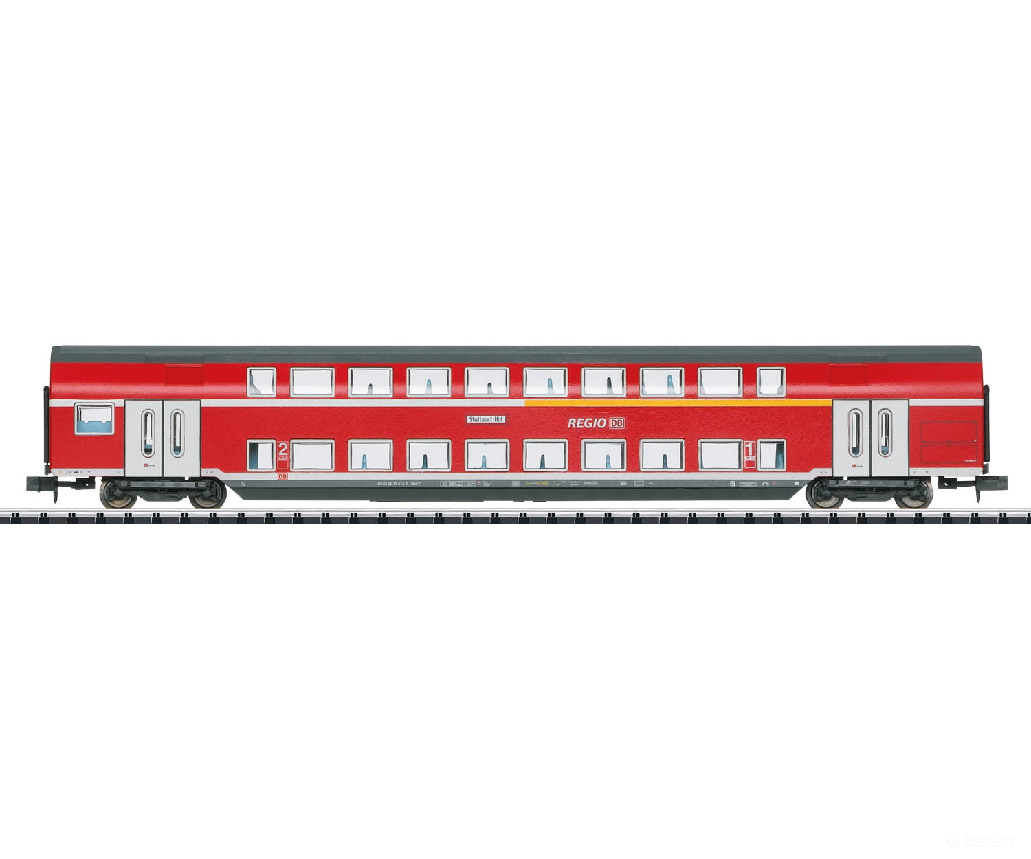 Trix 18055 N Db Ag Hobby Type Dabz Bi-Level Car European Passenger Cars