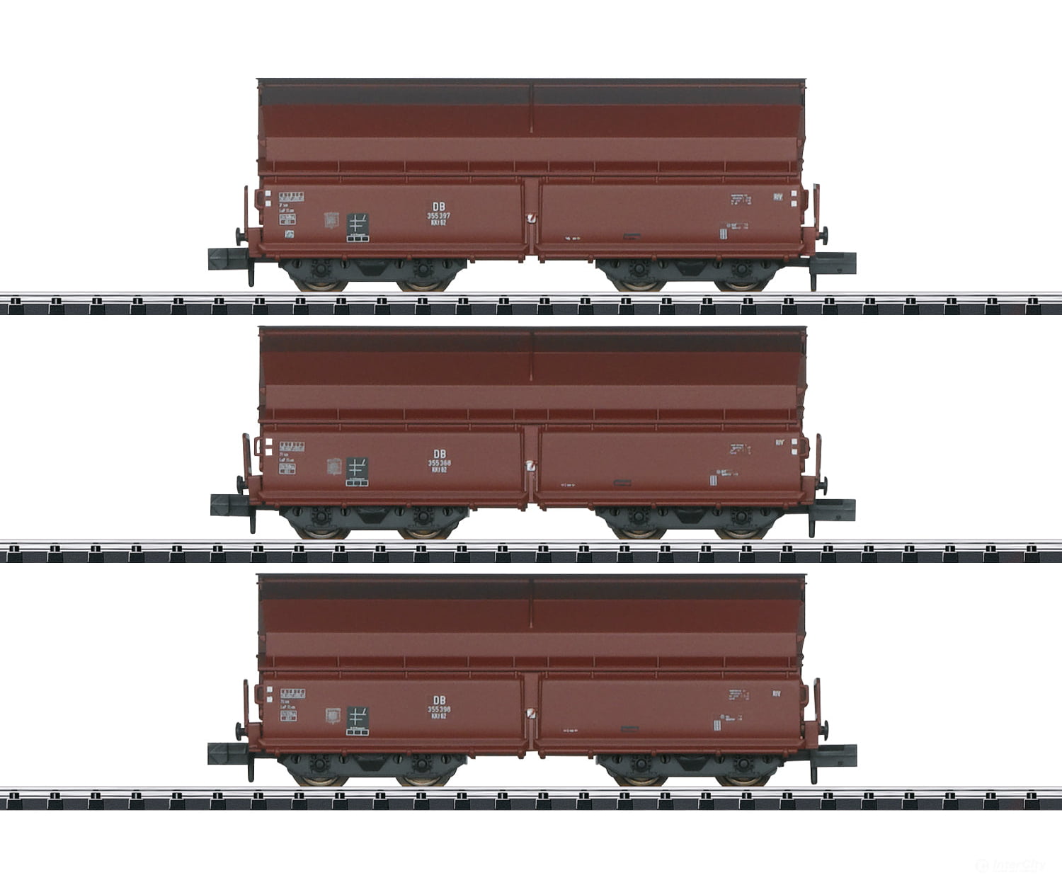 Trix 18270 N Db Coke Transport Freight Car Set Part 2 European Cars