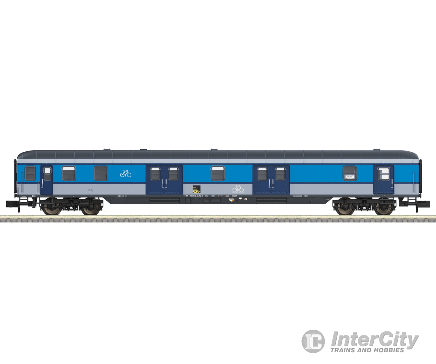 Trix 18552 N Type Dm Bicycle Transport Car European Freight Cars