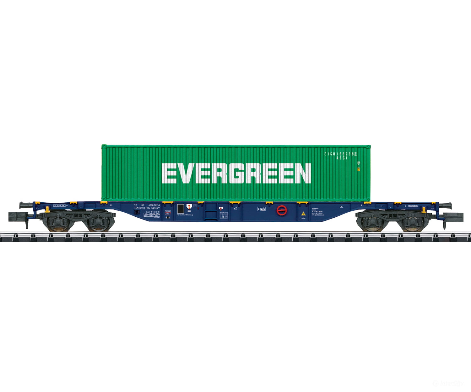 Trix 18560 N Type Sgnss Container Transport Car European Freight Cars